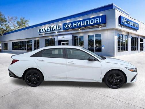 White 2026 Hyundai ELANTRA SEL Sport