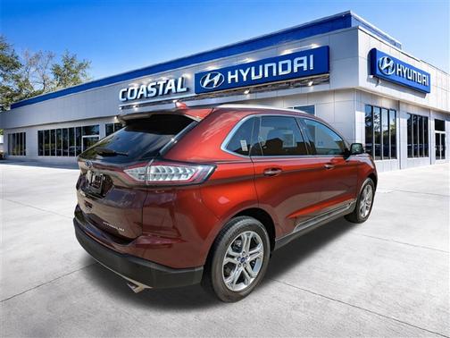 Bronze 2016 Ford Edge Titanium