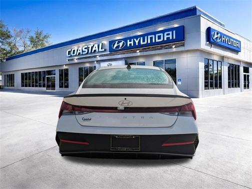 White 2026 Hyundai ELANTRA SEL Sport