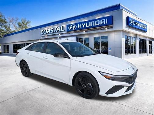White 2026 Hyundai ELANTRA SEL Sport