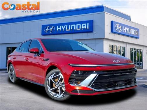 Red 2026 Hyundai SONATA SEL Sport