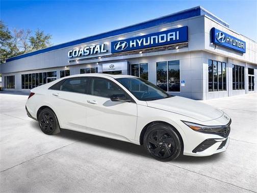 White 2026 Hyundai ELANTRA SEL SPORT PREMIUM