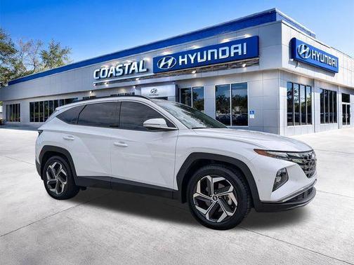 Serenity White Pearl 2023 Hyundai TUCSON Limited