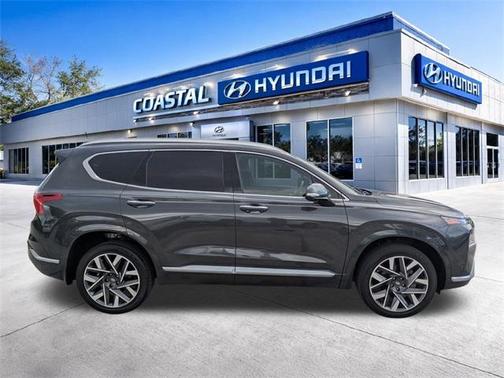Portofino Gray 2023 Hyundai SANTA FE Calligraphy