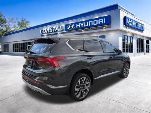 Portofino Gray 2023 Hyundai SANTA FE Calligraphy