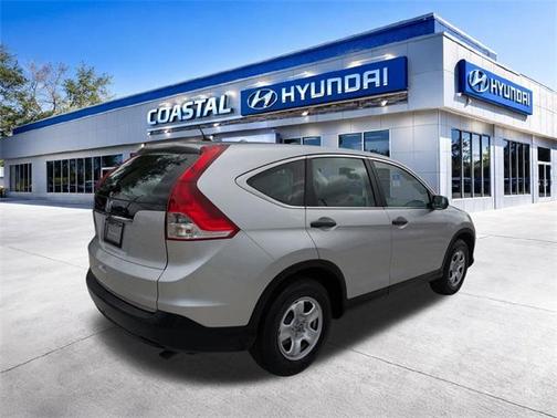 Silver 2013 Honda CR-V LX