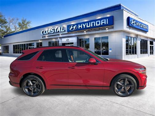 Red 2026 Genesis GV70 3.5T Sport Prestige