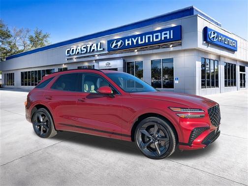 Red 2026 Genesis GV70 3.5T Sport Prestige