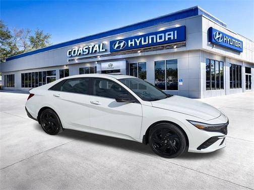 White 2026 Hyundai ELANTRA SEL SPORT PREMIUM