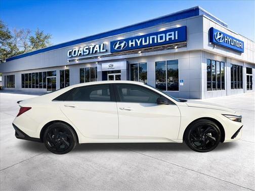 White 2026 Hyundai ELANTRA SEL SPORT PREMIUM
