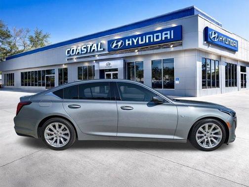 Silver Metallic 2023 Cadillac CT5 Luxury RWD