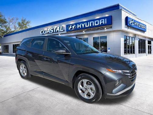 Portofino Gray 2022 Hyundai TUCSON SE