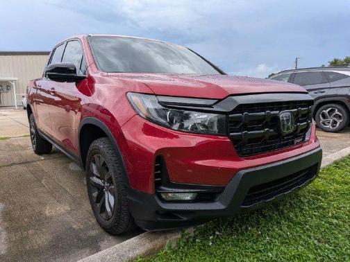 Radiant Red 2025 Honda Ridgeline Sport