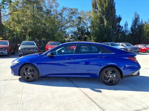 Intense Blue 2026 Hyundai ELANTRA SEL SPORT PREMIUM