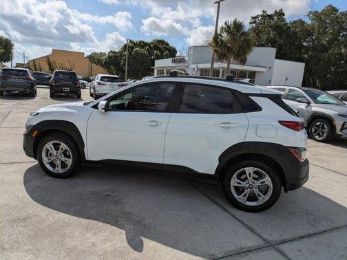 Lunar White 2023 Hyundai KONA SEL