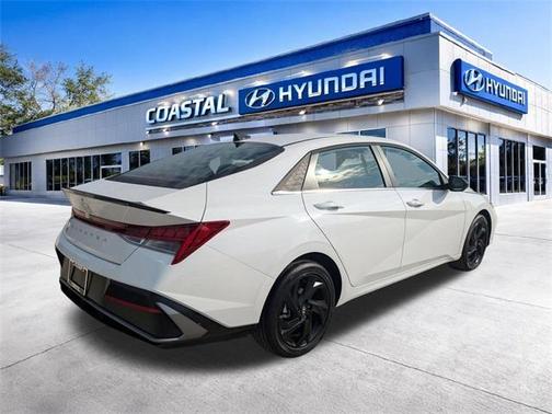 White 2026 Hyundai ELANTRA SEL SPORT PREMIUM