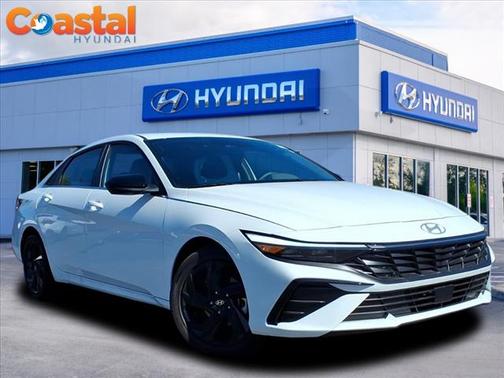 White 2026 Hyundai ELANTRA SEL SPORT PREMIUM