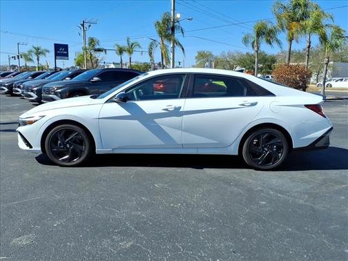White 2026 Hyundai ELANTRA SEL SPORT PREMIUM