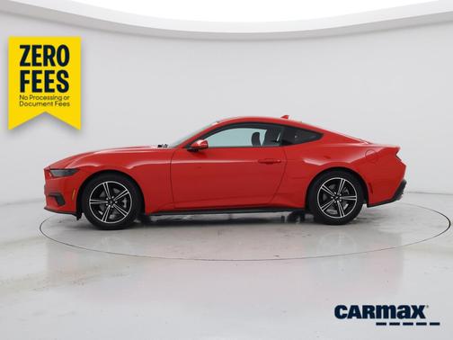 Red 2025 Ford Mustang Ecoboost Premium