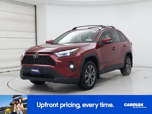 Red 2025 Toyota RAV4 Hybrid XLE Premium