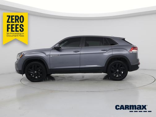 Gray 2023 Volkswagen Atlas Cross Sport SE w/Tech