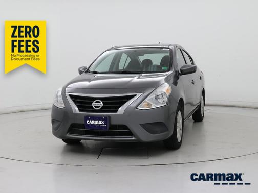 Gray 2018 Nissan Versa S Plus