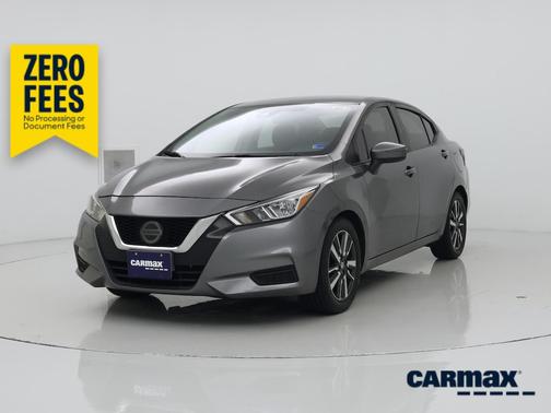 Gray 2020 Nissan Versa SV