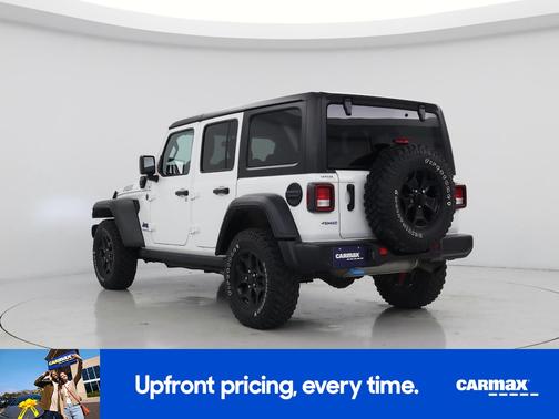 White 2023 Jeep Wrangler 4xe Willy's