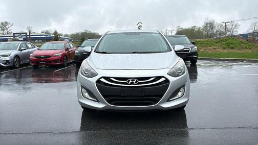 Shimmering Silver Metallic 2013 Hyundai Elantra GT Base