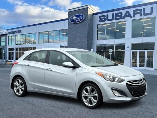 Shimmering Silver Metallic 2013 Hyundai Elantra GT Base
