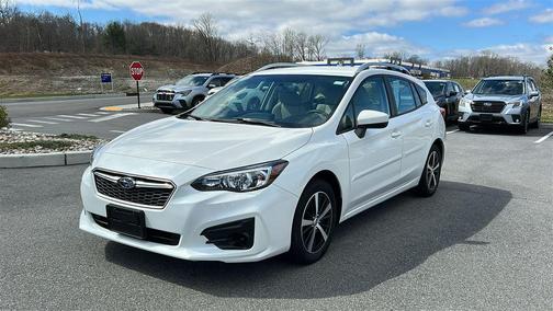 Crystal White Pearl 2019 Subaru Impreza 2.0i Premium