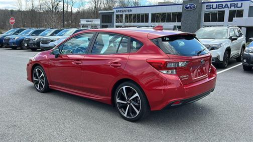 Lithium Red Pearl 2023 Subaru Impreza Sport