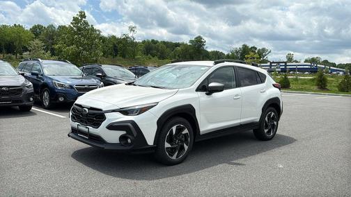 Crystal White Pearl 2024 Subaru Crosstrek Limited