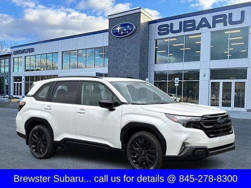Crystal White Pearl 2026 Subaru Forester Sport