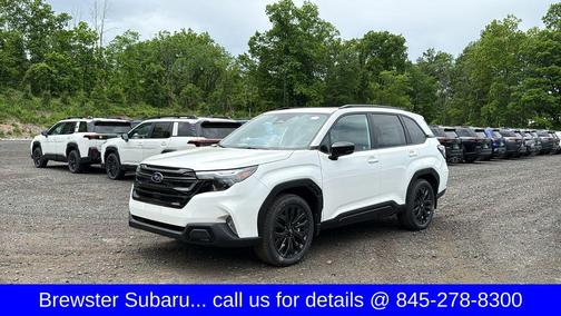Crystal White Pearl 2026 Subaru Forester Sport