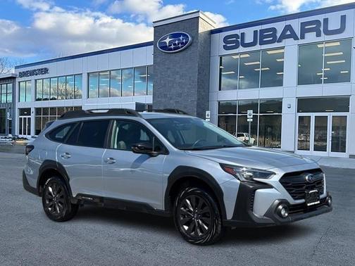 Ice Silver Metallic 2025 Subaru Outback Onyx Edition