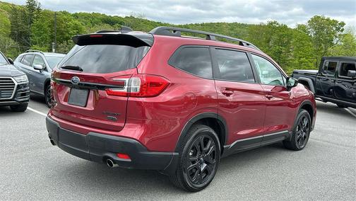 Crimson Red Pearl 2025 Subaru Ascent Onyx Edition 7-Passenger