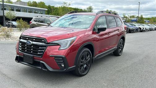 Crimson Red Pearl 2025 Subaru Ascent Onyx Edition 7-Passenger