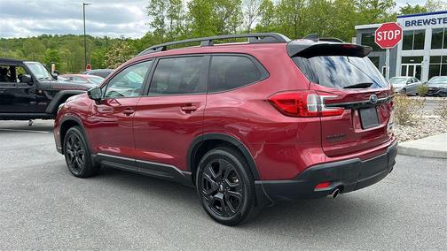Crimson Red Pearl 2025 Subaru Ascent Onyx Edition 7-Passenger