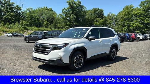 Crystal White Pearl 2026 Subaru Forester Premium