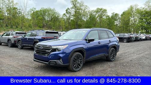 Sapphire Blue Pearl 2026 Subaru Forester Sport