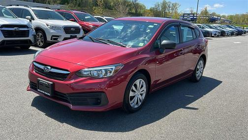 Crimson Red Pearl 2020 Subaru Impreza 5-Door