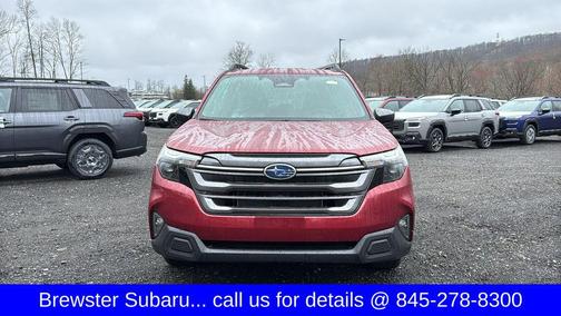 Crimson Red Pearl 2026 Subaru Forester Hybrid Premium