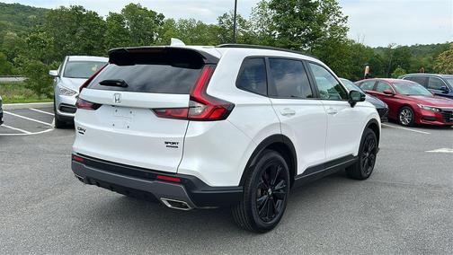 Platinum White Pearl 2026 Honda CR-V Hybrid Sport Touring AWD