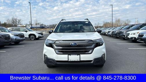 Crystal White Pearl 2026 Subaru Forester Hybrid Limited