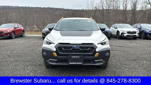 Crystal White Pearl 2026 Subaru Crosstrek Wilderness