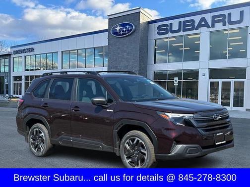 Dark Mahogany Pearl 2026 Subaru Forester Hybrid Premium