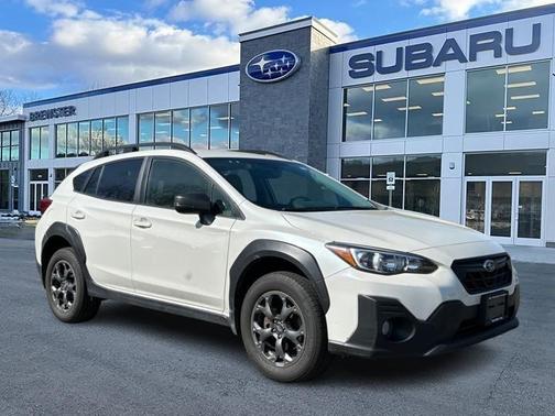 Crystal White Pearl 2023 Subaru Crosstrek Sport