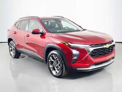 Crimson Metallic 2025 Chevrolet Trax LT