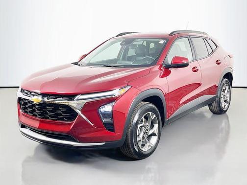 Crimson Metallic 2025 Chevrolet Trax LT